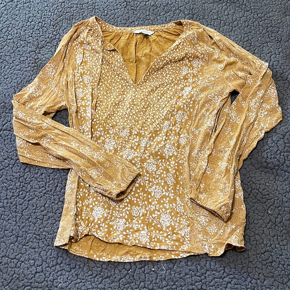 Long sleeve blouse